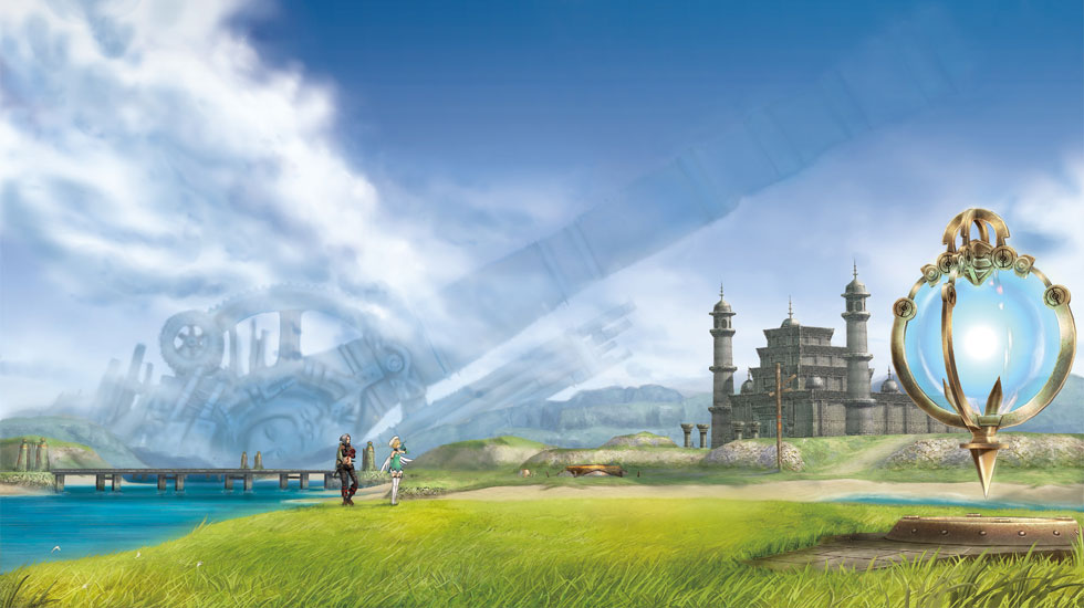 Environment Art from .hack//G.U. vol. 1//Rebirth
