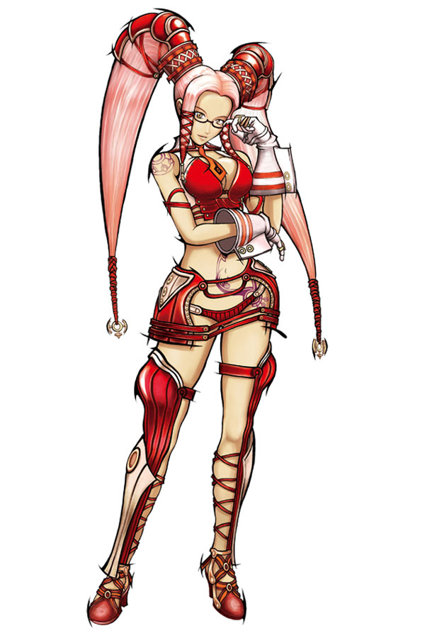 Pi (Tribal Grappler) Art from .hack//G.U. vol. 1//Rebirth