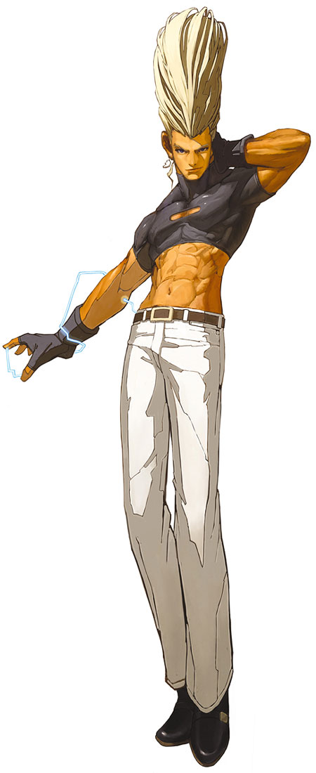Benimaru Nikaido Art from The King of Fighters 2002