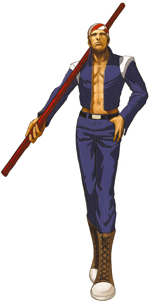 Billy Kane Art from The King of Fighters 2002