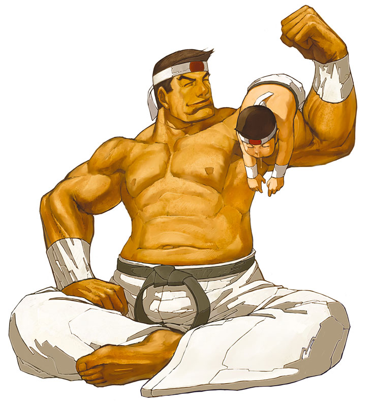Goro Daimon Art from The King of Fighters 2002