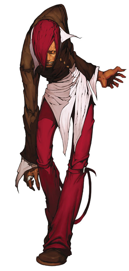 Riot of Blood Iori Art from The King of Fighters 2002