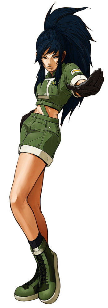 Leona Heidern Art from The King of Fighters 2002
