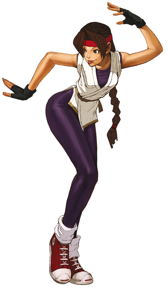 Yuri Sakazaki Art from The King of Fighters 2002