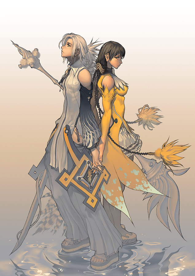 Calintz & Reith PS2 Box Art from Magna Carta: Tears of Blood