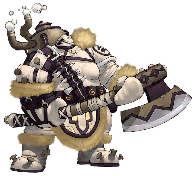 Armored Titan Art from Magna Carta: Tears of Blood