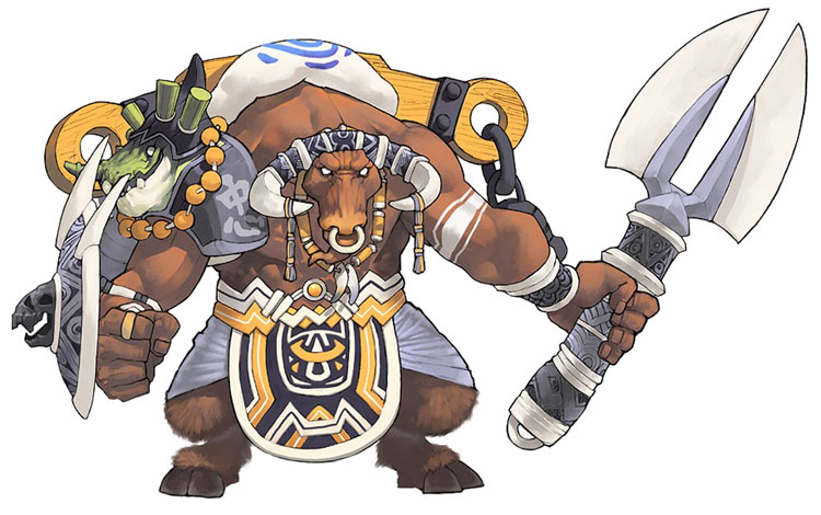 Minotaur Art from Magna Carta: Tears of Blood