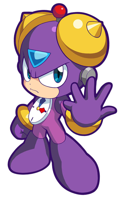Time Man Art from Mega Man Powered Up