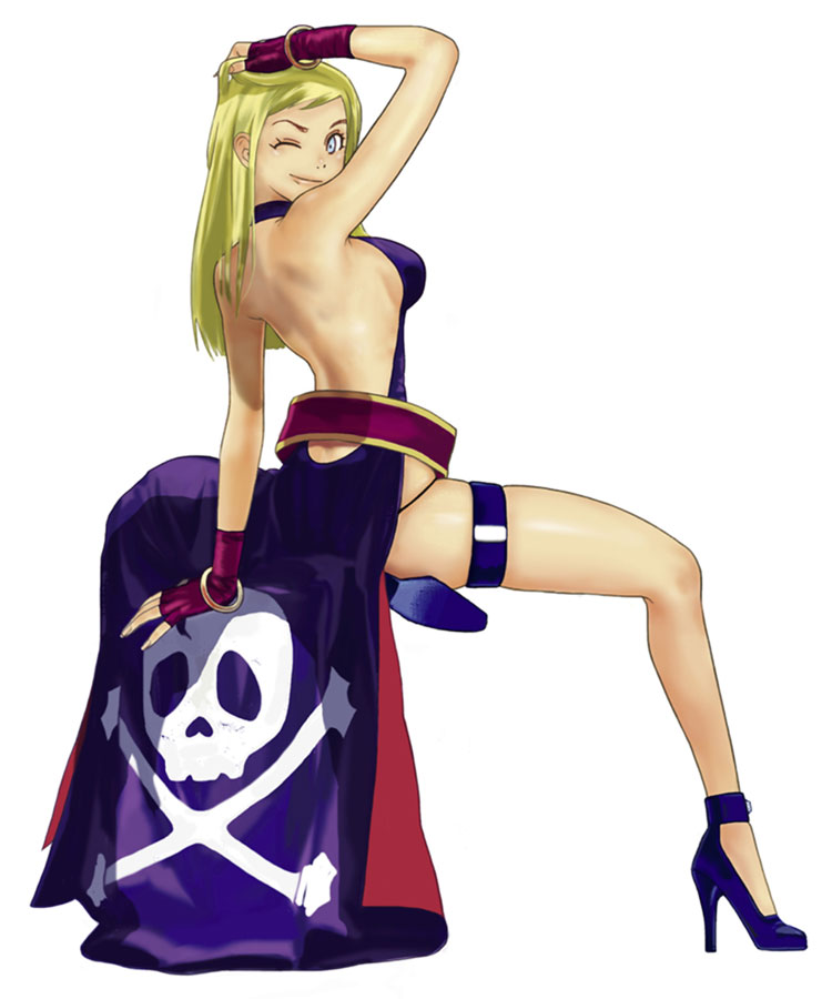 Bonne Jenet Art from Garou: Mark of the Wolves