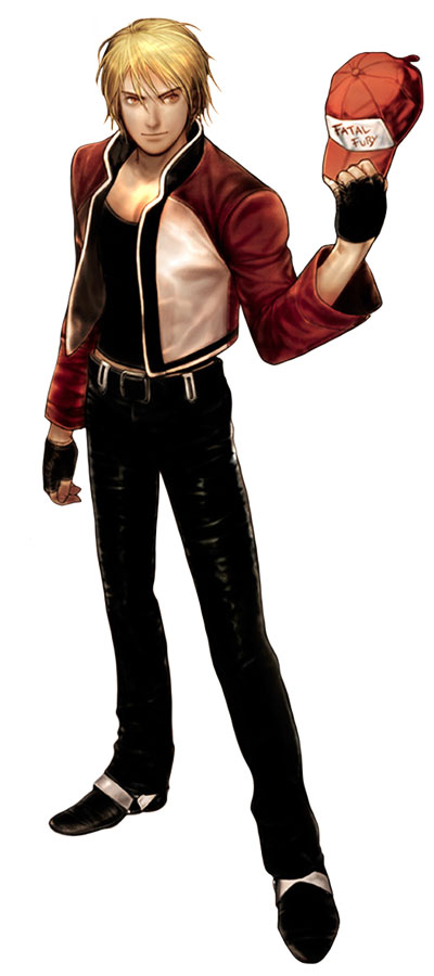 Rock Howard & Fatal Fury Cap Art from Garou: Mark of the Wolves