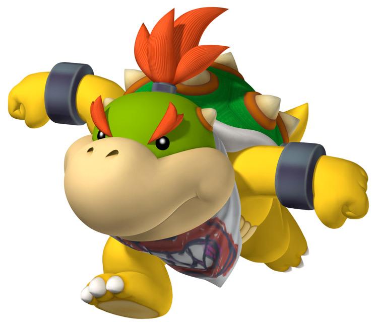 Bowser Jr Art from New Super Mario Bros.
