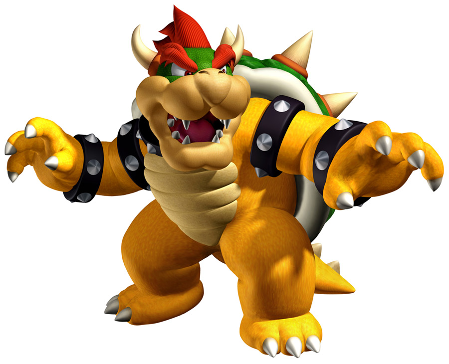 Bowser Art from New Super Mario Bros.