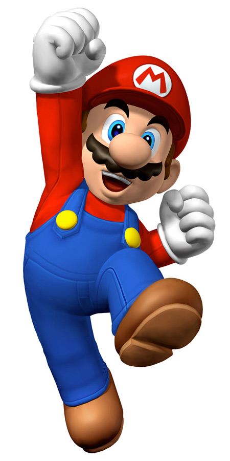 Mario Art from New Super Mario Bros.