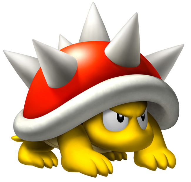 Spiny Art from New Super Mario Bros.