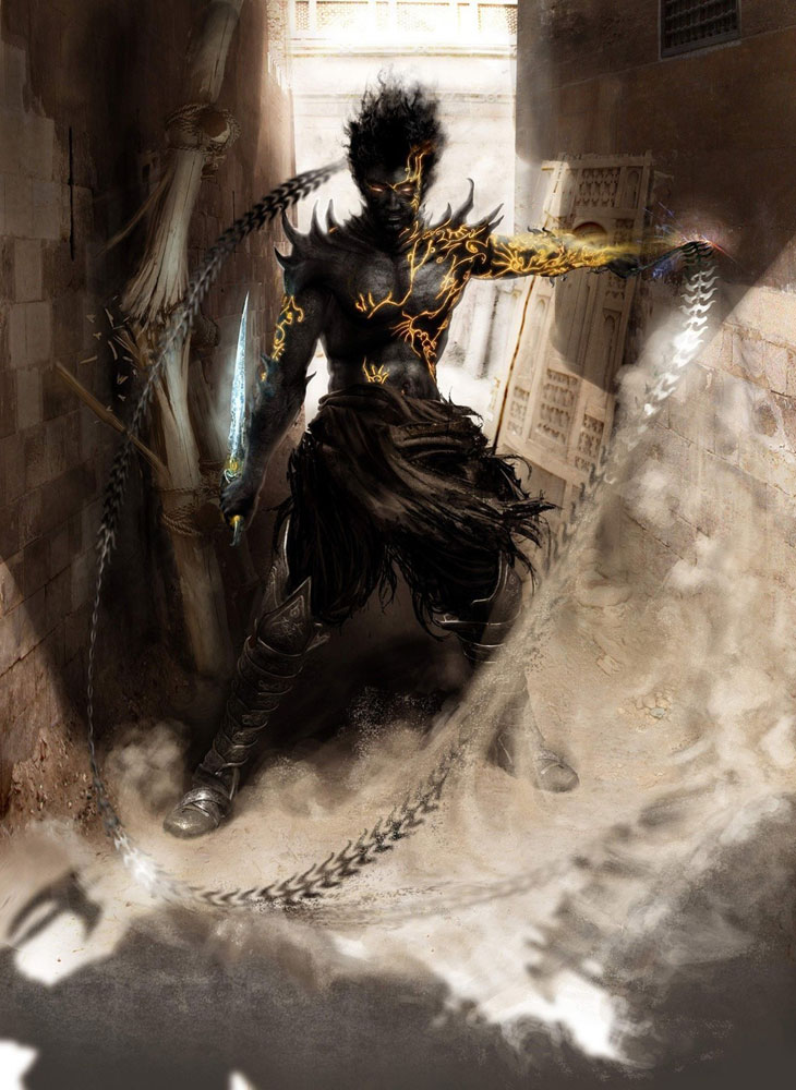 Dark Prince Concept Art from Prince of Persia: The Two Thrones
