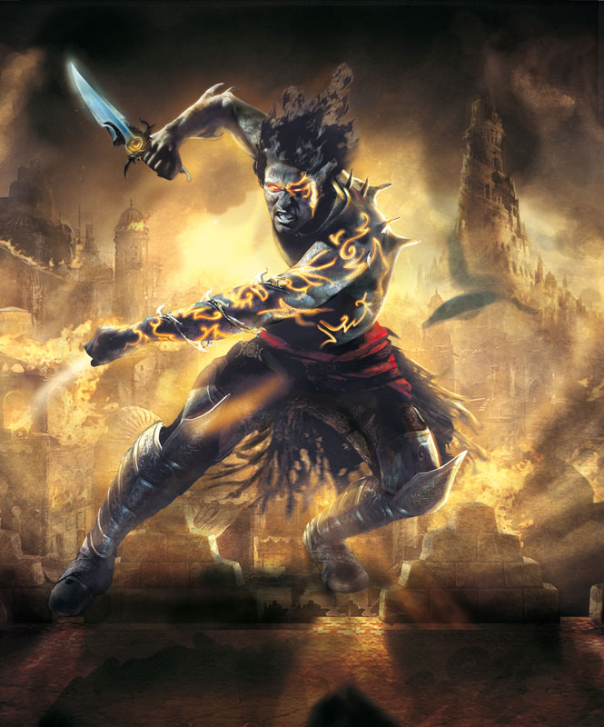 Dark Prince Artwork from Prince of Persia: The Two Thrones