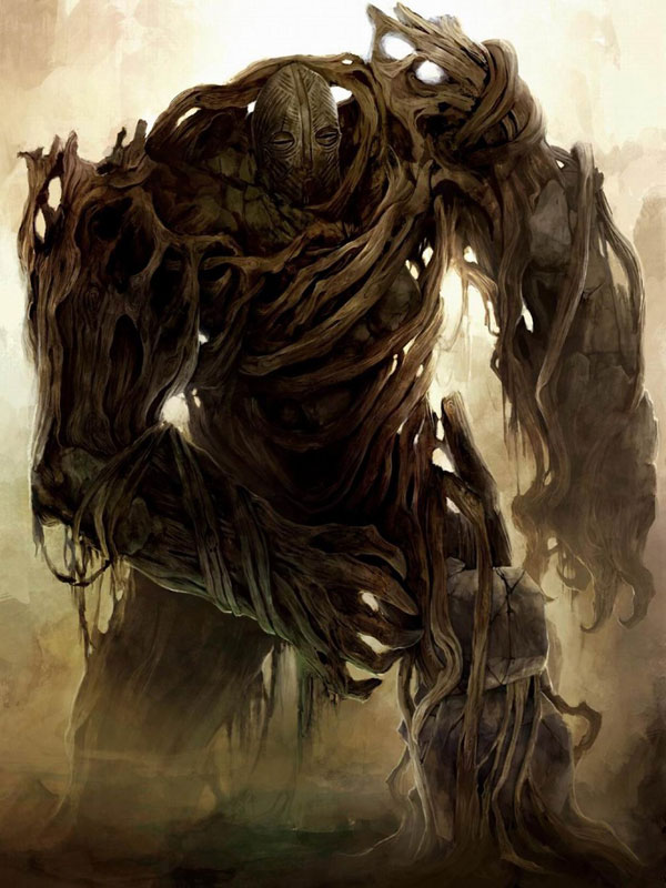 Golem Enemy Concept Art from Prince of Persia: The Two Thrones
