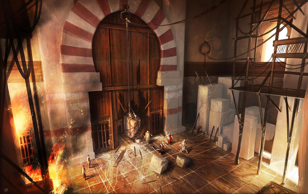 Broken Gate Art from Prince of Persia: The Two Thrones