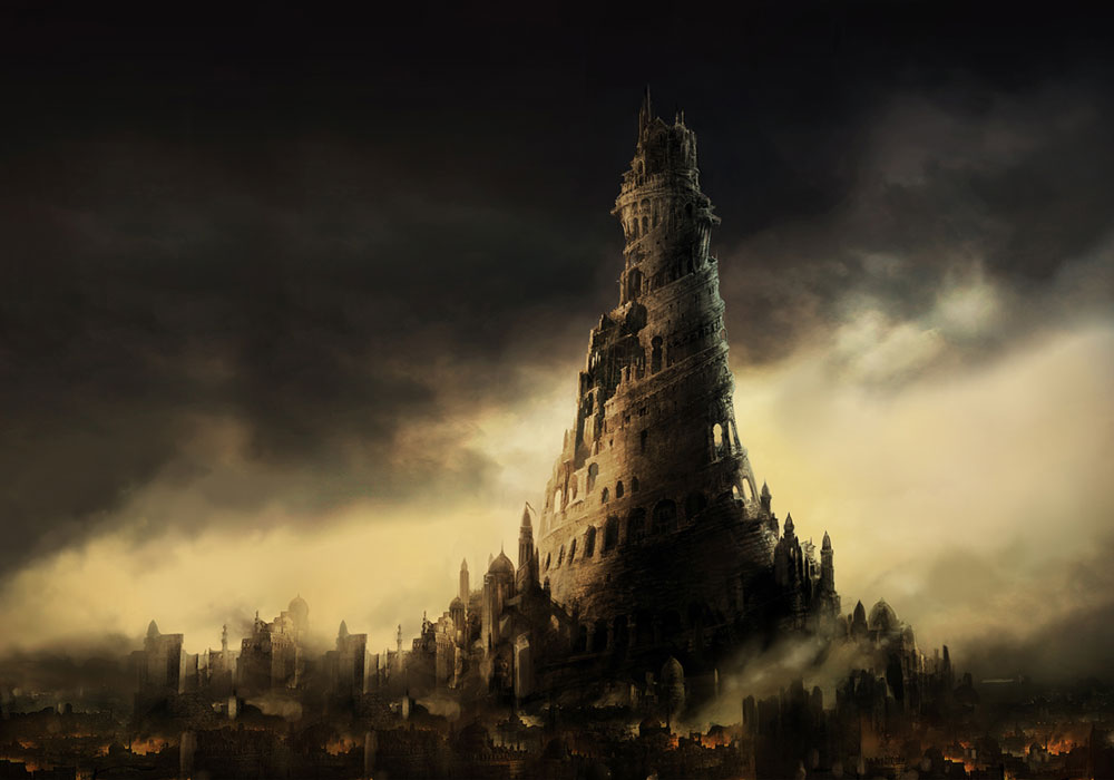 Tower of Babel Art from Prince of Persia: The Two Thrones