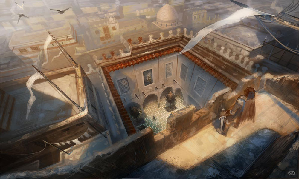 Babylon Roof Art from Prince of Persia: The Two Thrones