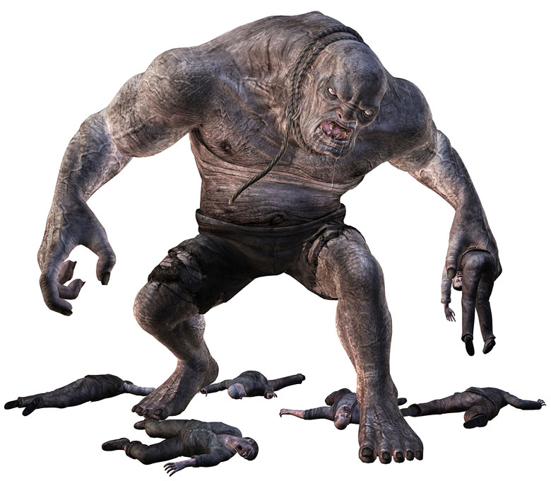 El Gigante Art from Resident Evil 4