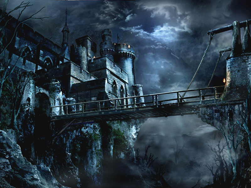 Castle Bridge Art from Resident Evil 4
