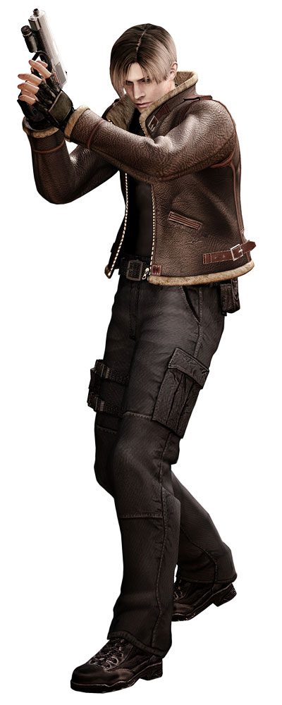 Leon S. Kennedy Art from Resident Evil 4