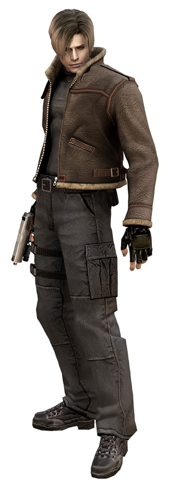 Leon Artwork from Resident Evil 4