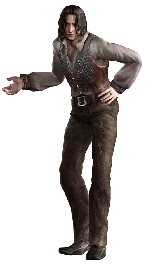 Luis Serra Art from Resident Evil 4
