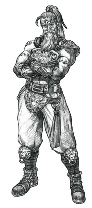 Edge Master Sketch from Soulcalibur