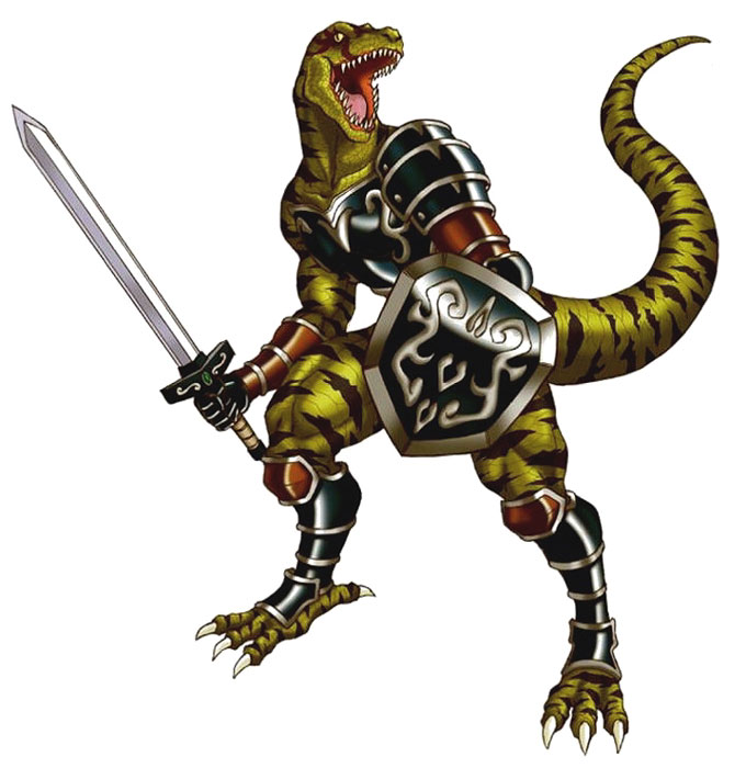 Lizardman Art from Soulcalibur