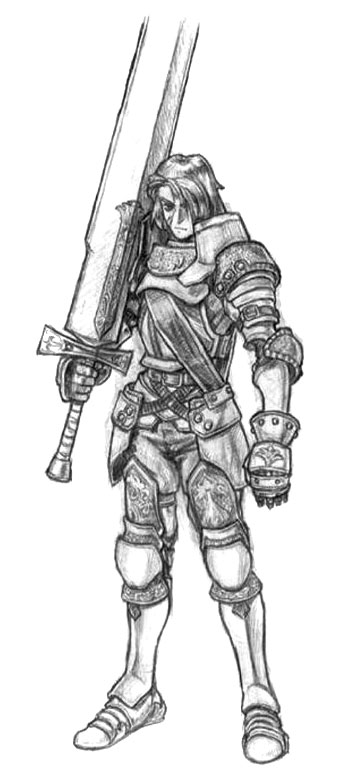 Siegfried Sketch from Soulcalibur
