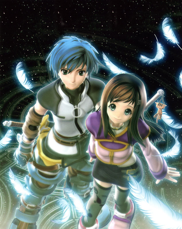 Fayt & Sophia Art from Star Ocean: Till the End of Time