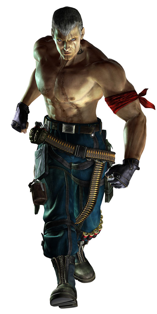 Bryan Fury Art from Tekken 5