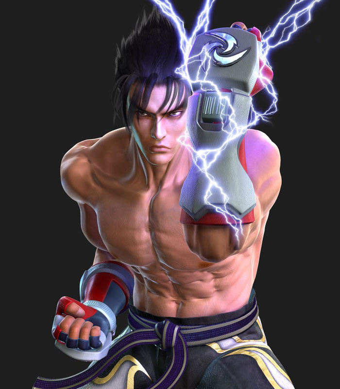 Jin Kazama Artwork from Tekken 5
