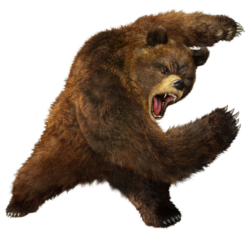 Kuma Art from Tekken 5