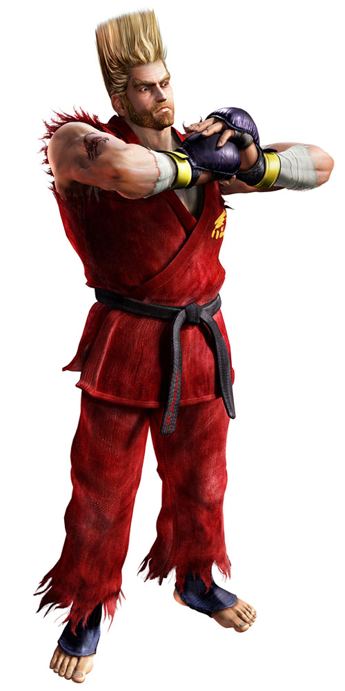 Paul Phoenix Art from Tekken 5
