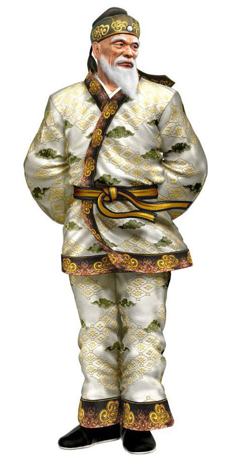 Wang Jinrei Art from Tekken 5
