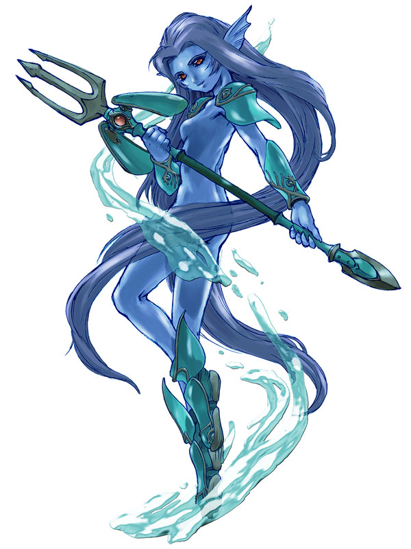 Undine Greater Craymel Art from Tales of Eternia