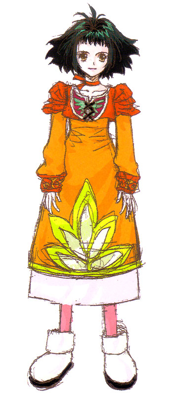 Farah Oersted Concept Art from Tales of Eternia