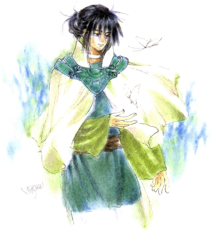 Keele Zeibel Illustration from Tales of Eternia