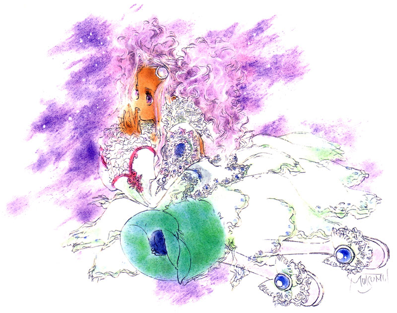Meredy Illustration from Tales of Eternia