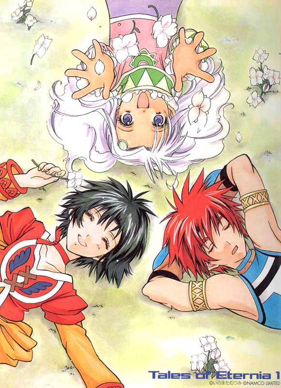 Main Characters Art from Tales of Eternia