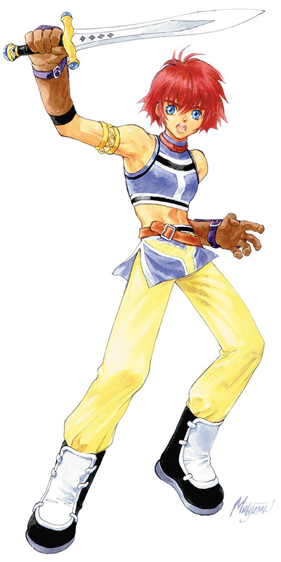 Reid Hershel Art from Tales of Eternia