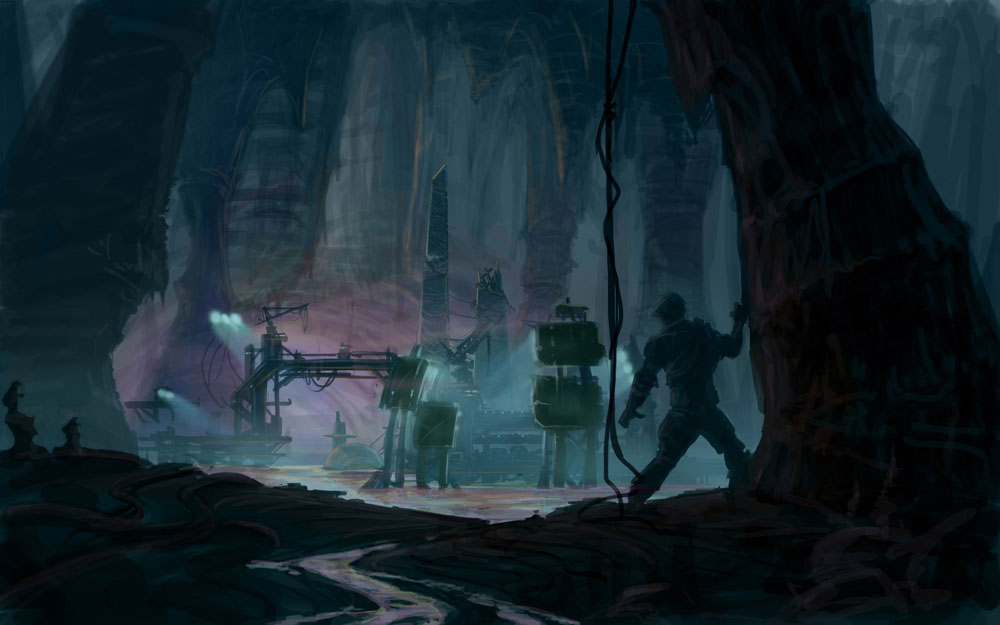 Cave Art from Uncharted: Drake's Fortune