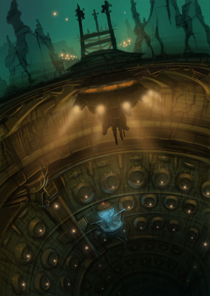 Cells Art from Uncharted: Drake's Fortune