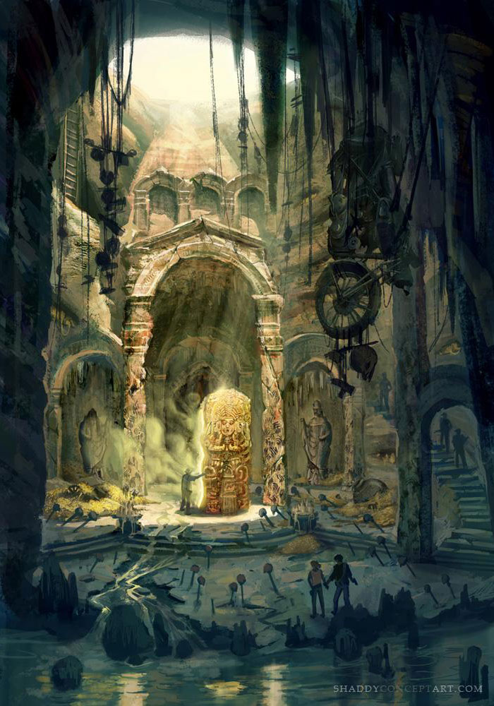 Lair Art from Uncharted: Drake's Fortune