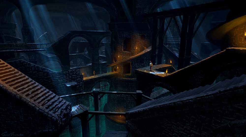 Treasure Vault Art from Uncharted: Drake's Fortune