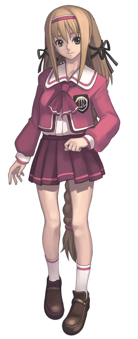 Aurica, School Days Costume Art from Ar tonelico: Melody of Elemia