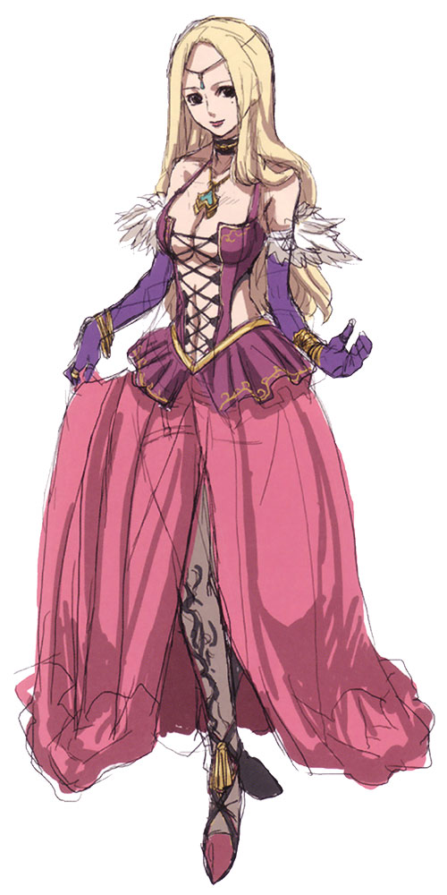 Claire Branch Concept Art from Ar tonelico: Melody of Elemia